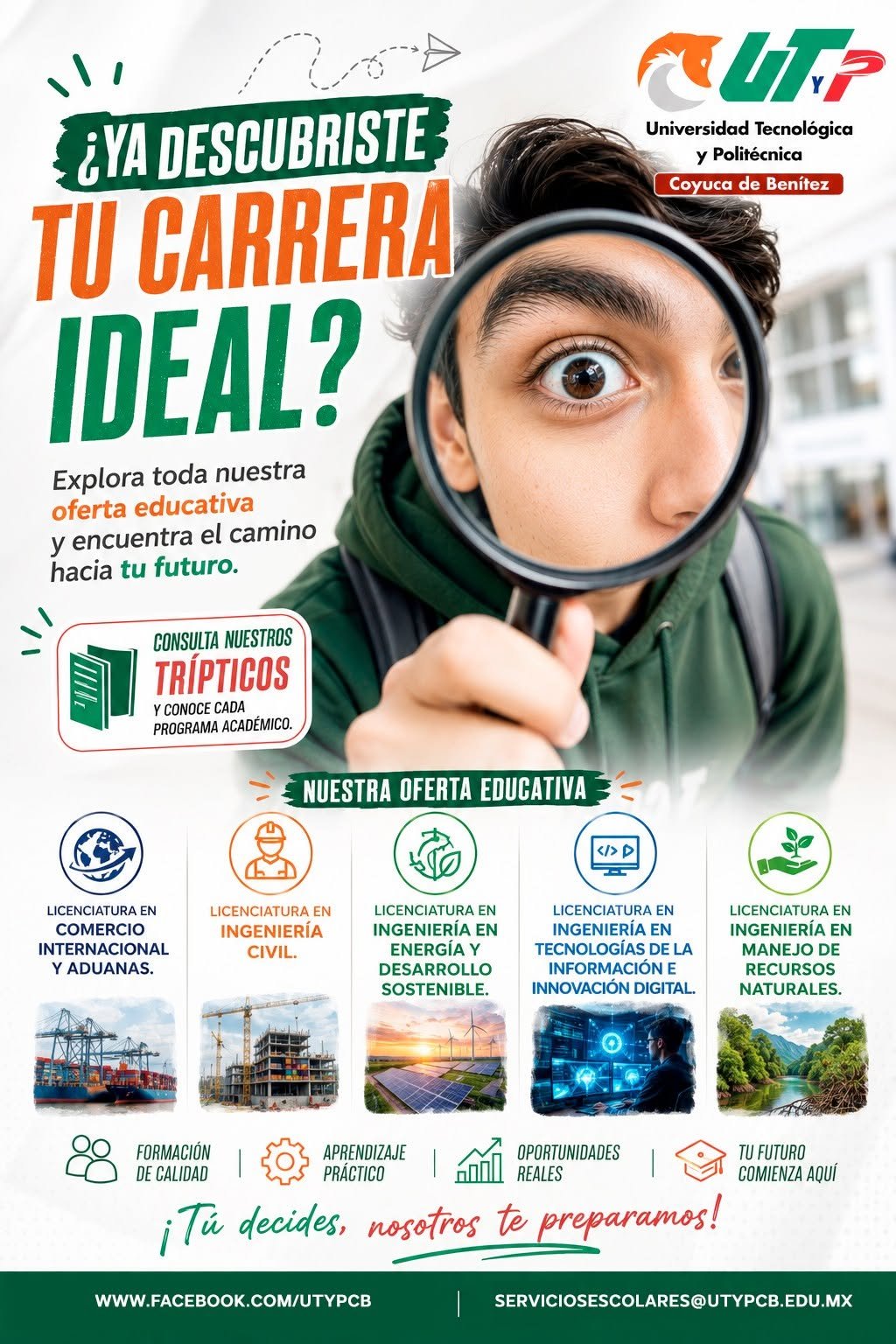 ¿Ya descubriste tu carrera ideal?